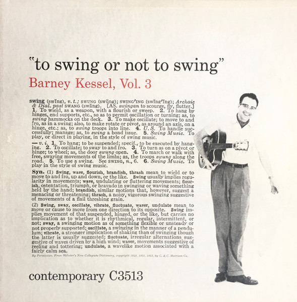Vol. 3, To Swing Or Not To Swing