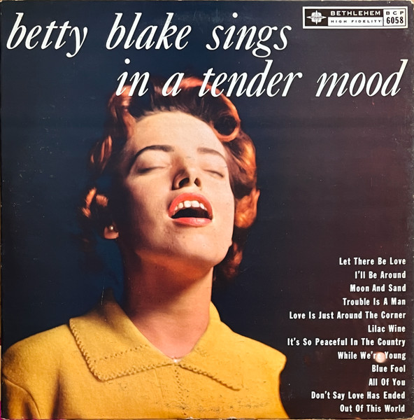 Sings In A Tender Mood