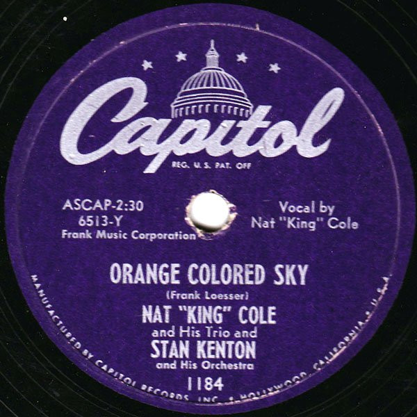 Orange Colored Sky / Jam-Bo