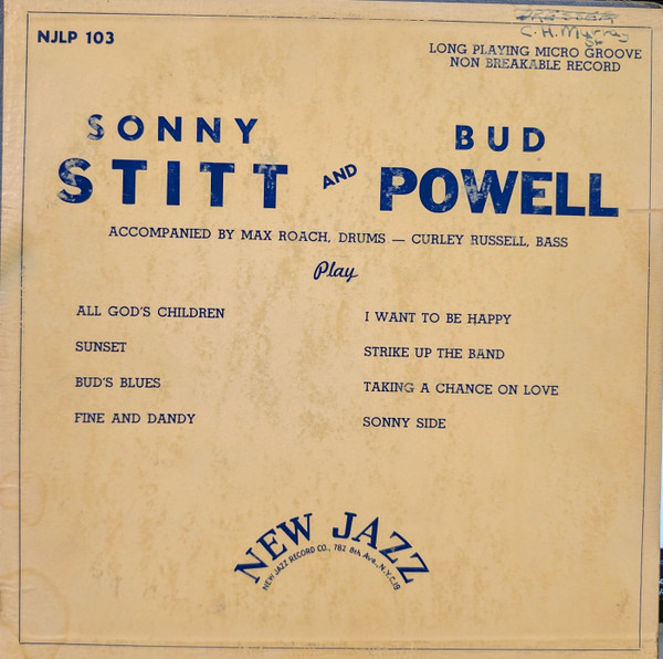 Sonny Stitt And Bud Powell Quartet