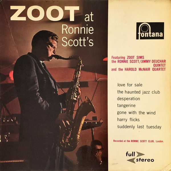Zoot At Ronnie Scott's